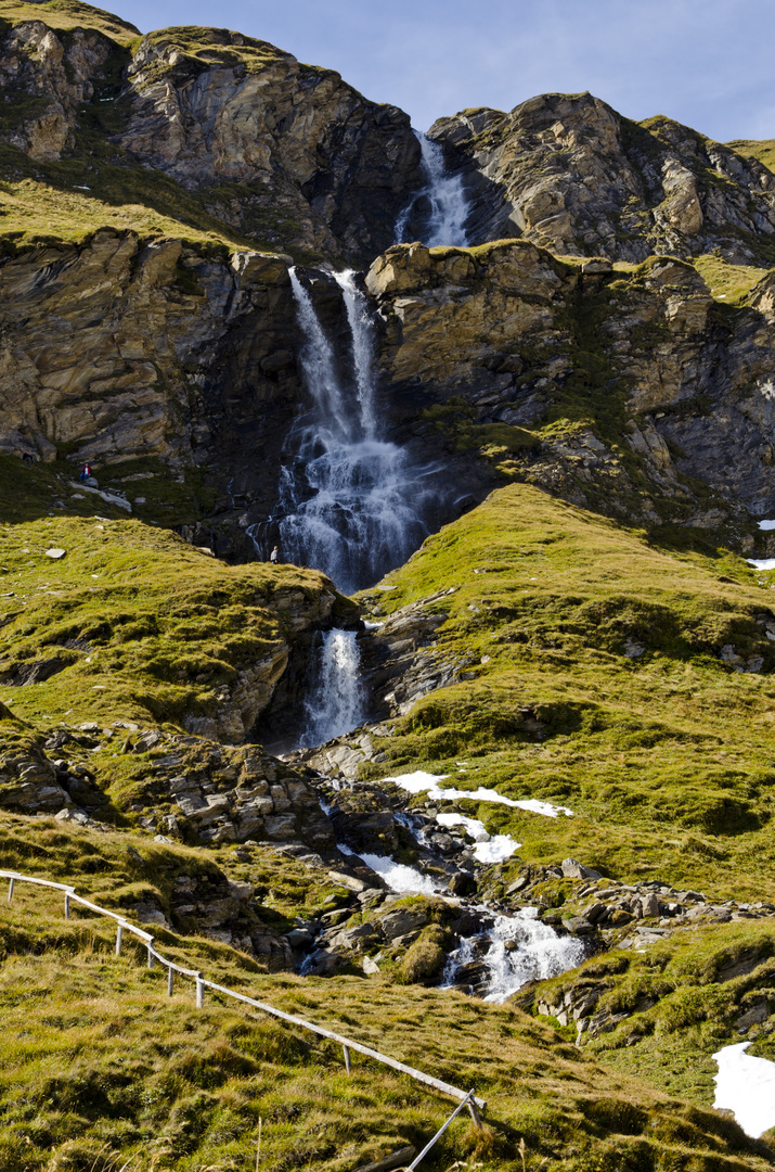 Dreifacher Wasserfall