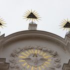 Dreifaltigkeitskirche und die Strahlendreiecke in Graz