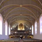 Dreifaltigkeitskirche Worms; Innenraum mit Blick..