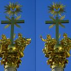 Dreifaltigkeitssäule in Straubing (3D-X-View   Basis ca. 4 Schritte- vielleicht einer zu viel)