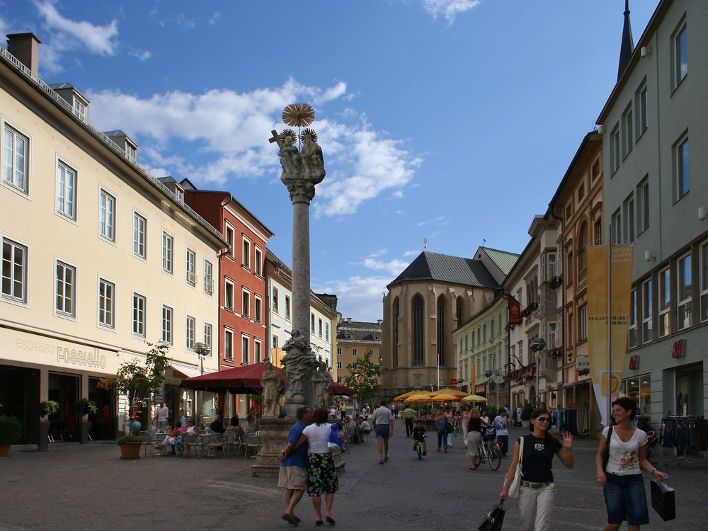 Dreifaltigkeitssäule in Villach (IMG_6911_ji) Foto & Bild ...