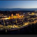  Dreiflüssestadt Passau bei Nacht