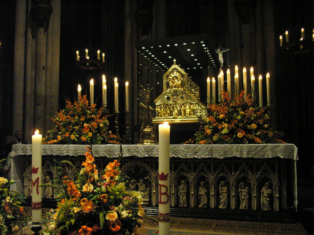 Dreikönigenschrein u. Hochaltar, Kölner Dom