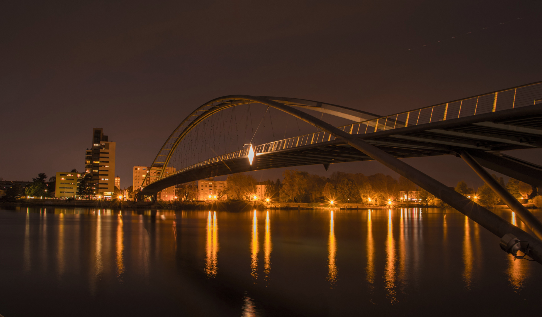 Dreiländerbrücke  in Weil