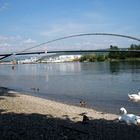 Dreiländerbrücke zwischen Huningue (F) und Weil am Rhein (D)