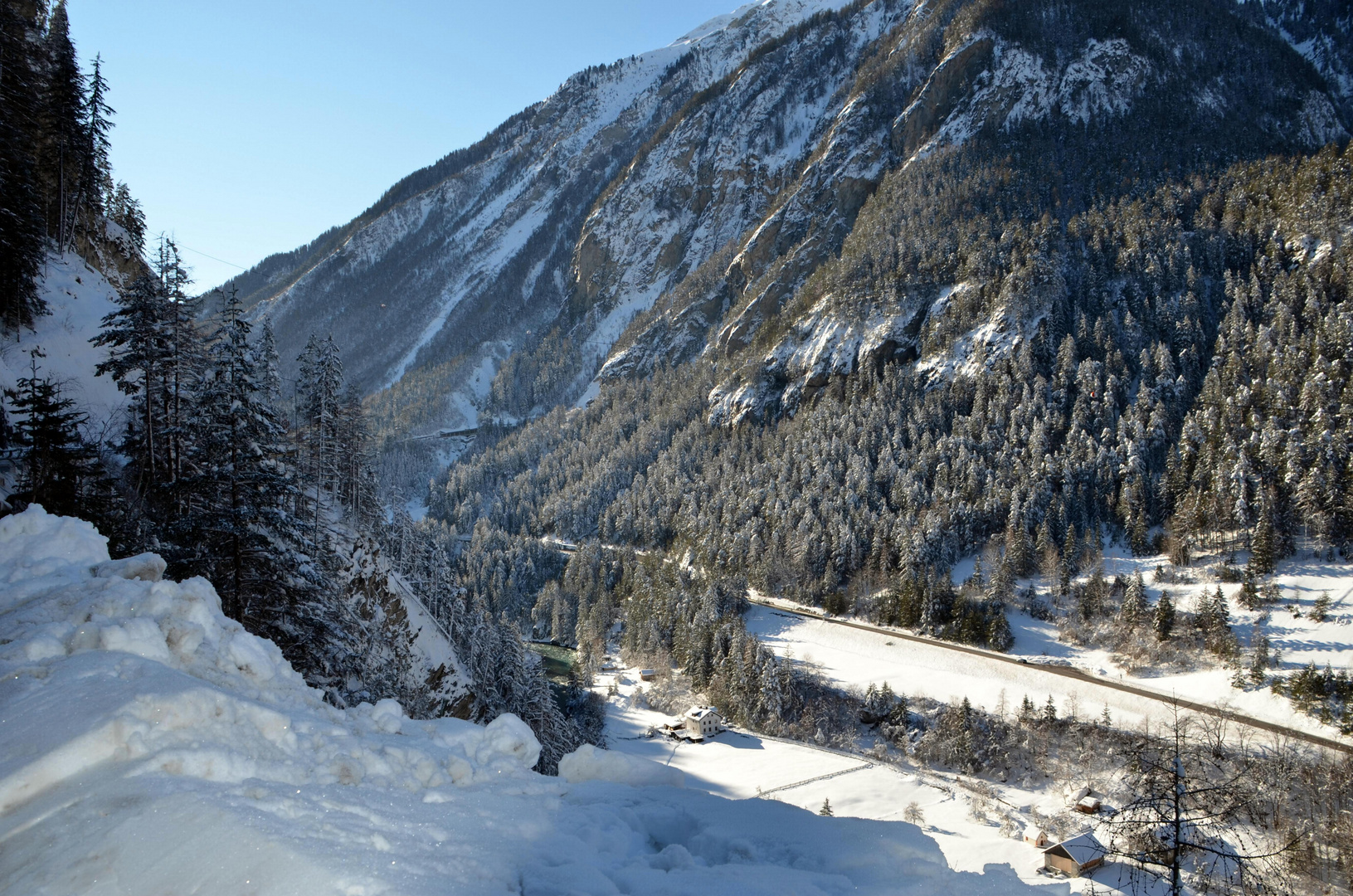 Dreiländereck-Österreich-Italien-Schweiz