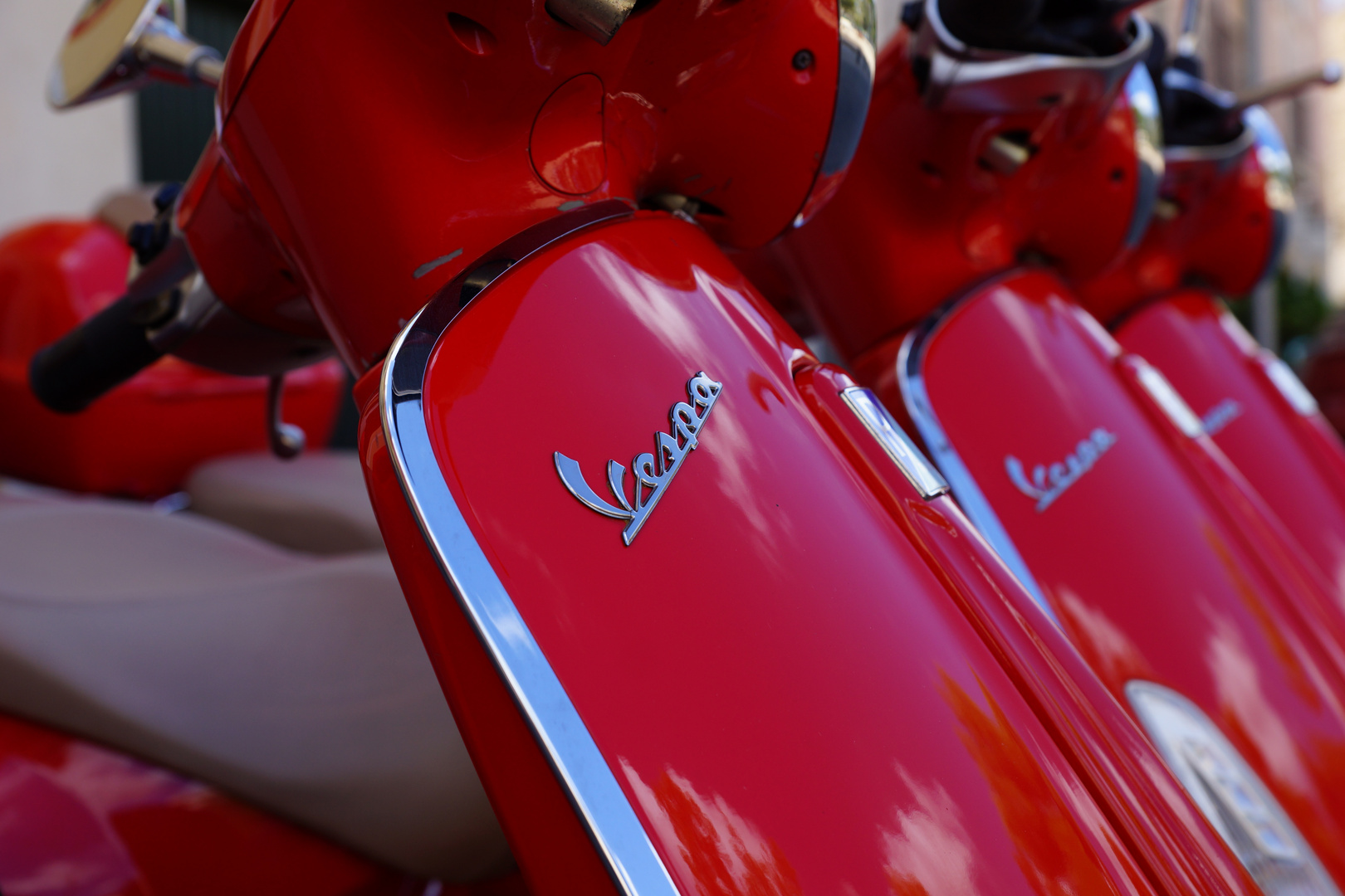 Dreimal Vespa in Palma 