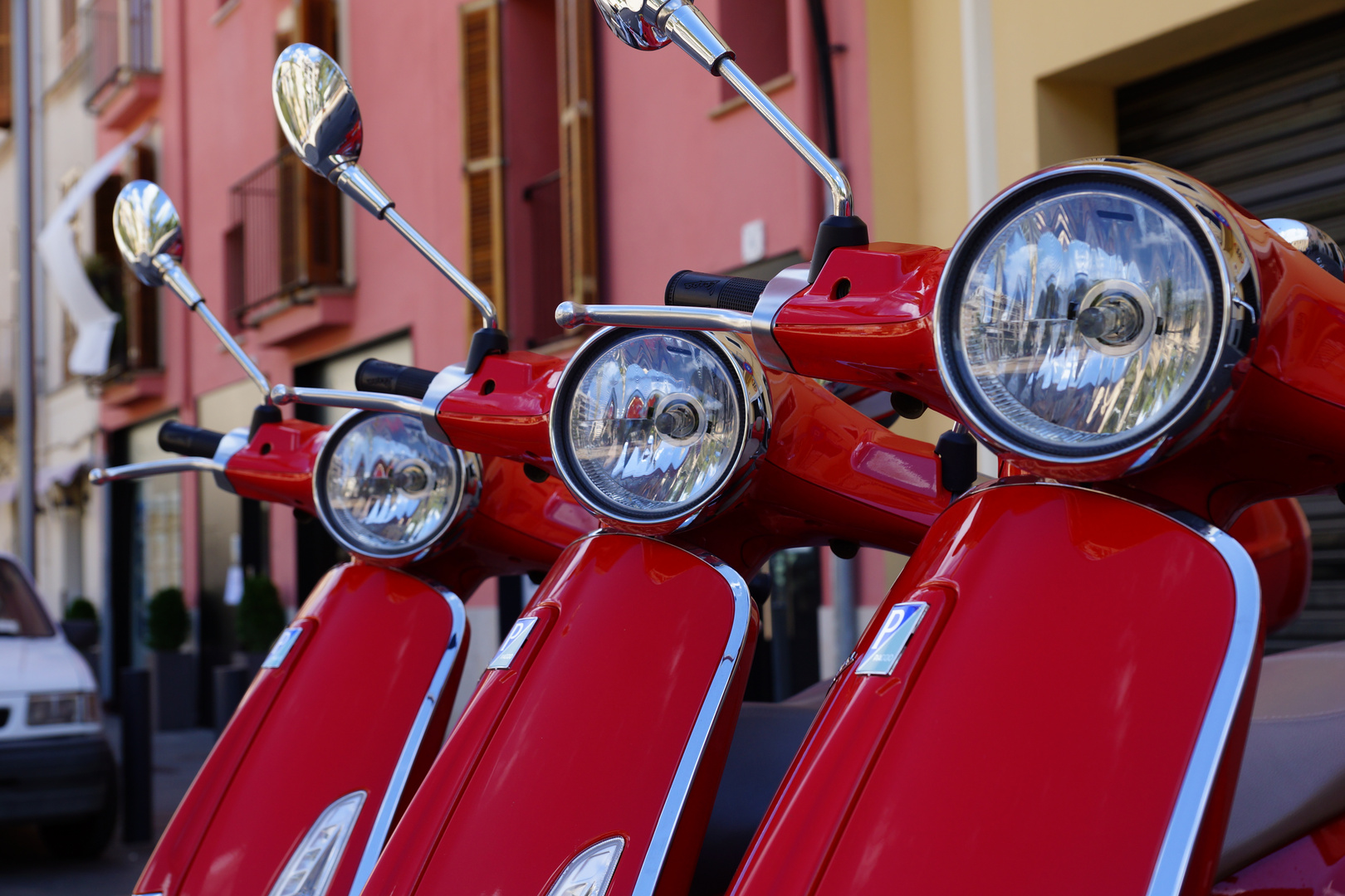 Dreimal Vespa in Palma 