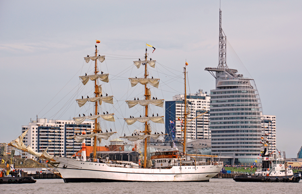 Dreimastbark GUAYAS aus Ecuador