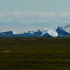 Dreimastbark im Karrats Fjord