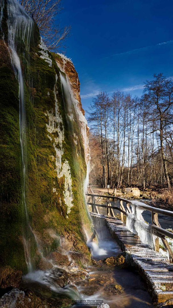 Dreimühlen-Wasserfall am Ahbach