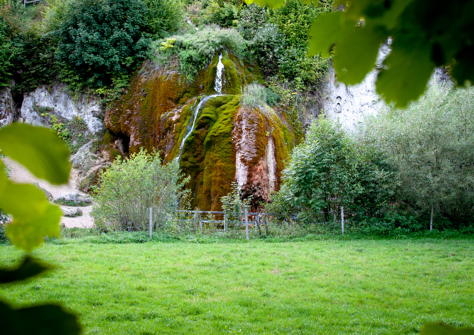 Dreimühlen Wasserfall im "Rahmen"