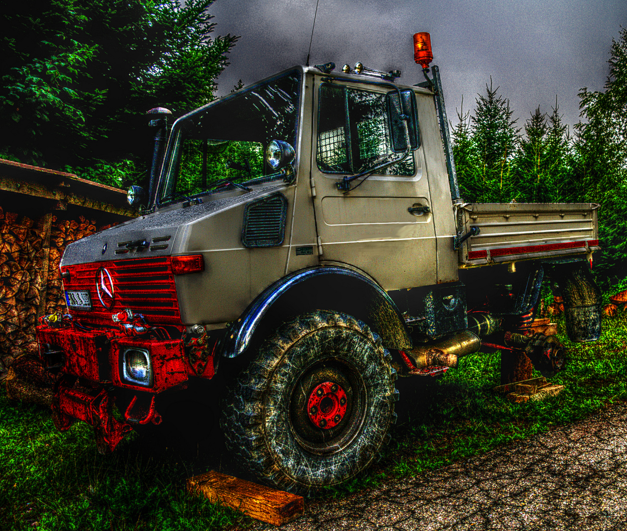 Dreirad-Unimog