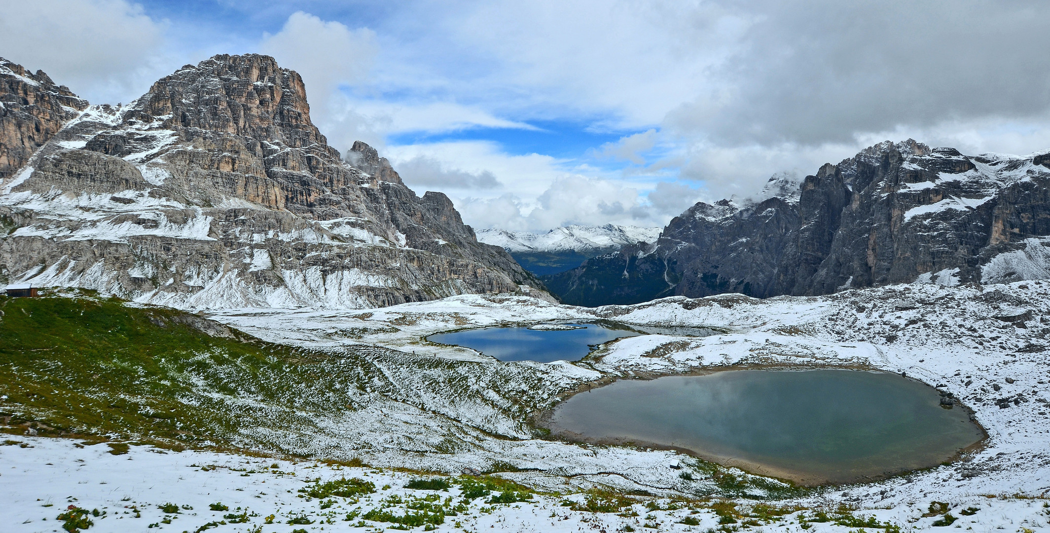 Dreischusterspitze mit den Bödenseen