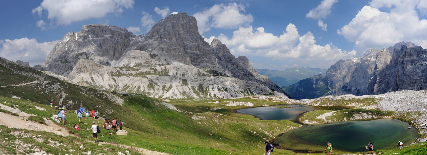 Dreischusterspitze und Bödenseen