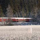 Dreiseenbahn im Winter