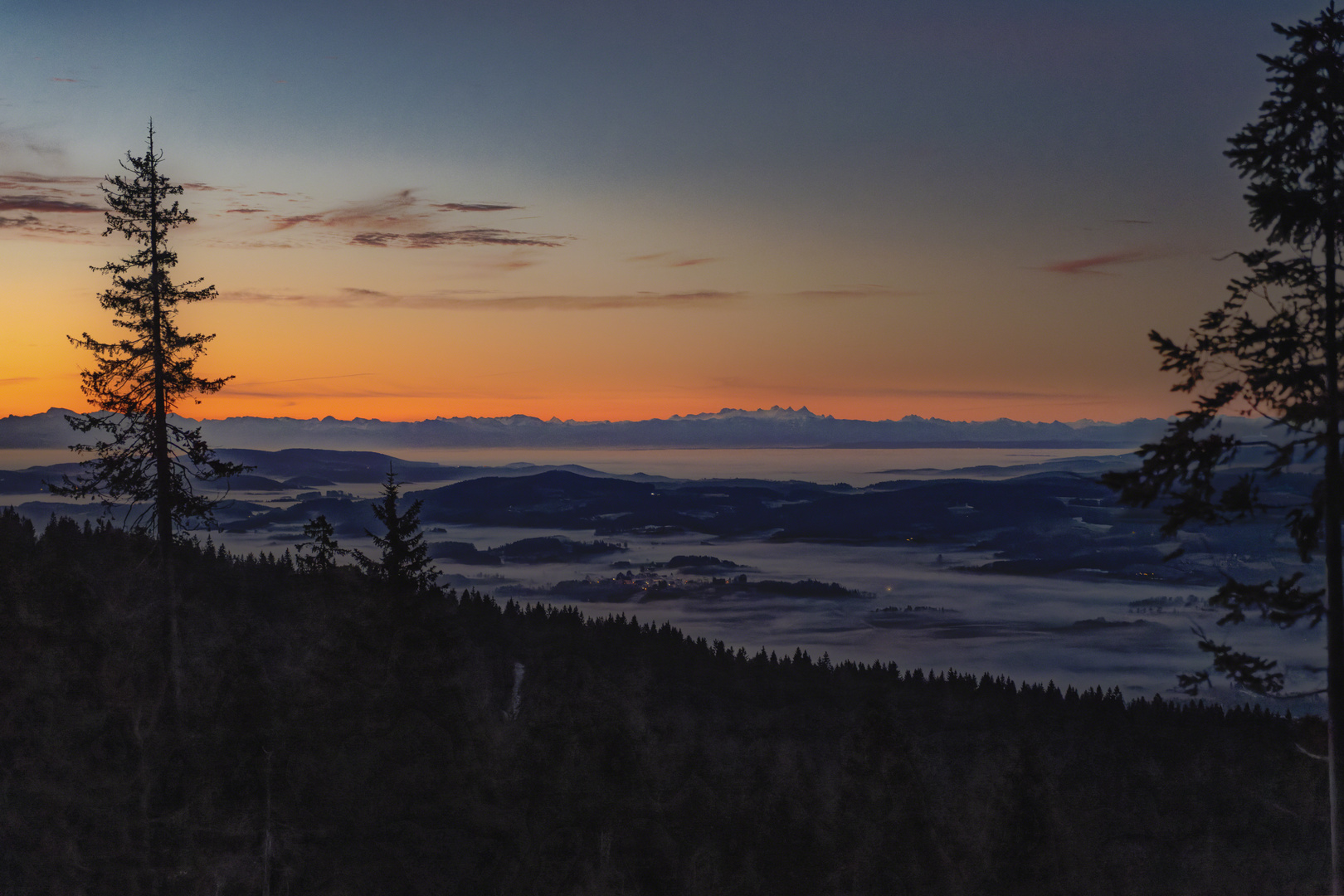 Dreisessel-Alpenblick....