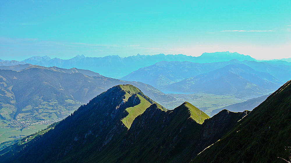 Dreiwalderhöhe Richtung Zell am See