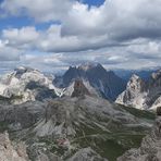 ... Dreizinnenhütte und Toblinger Knoten ...