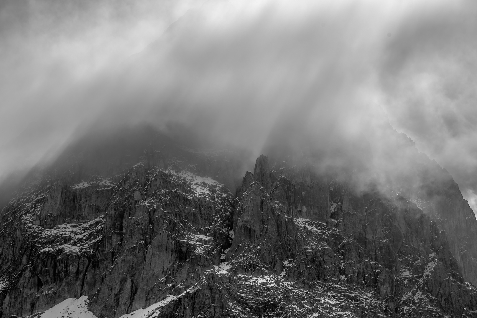 Dremelspitze im Nebel die 2te