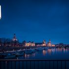 Dresden... #01 - Blaue Stunde an der Elbe