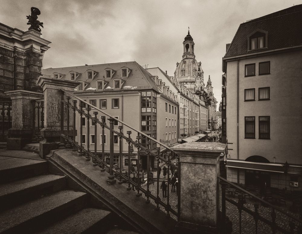 Dresden... #11 - Blick auf die Münzgasse