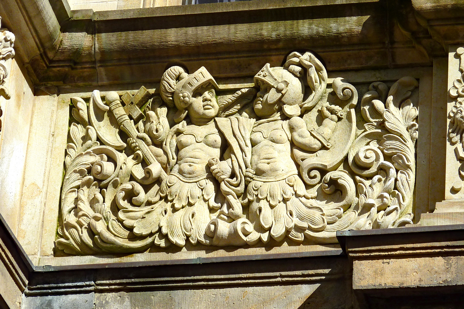 Dresden (14), Details am Schloß, 21.3.11