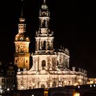 Dresden... #17 - Hofkirche bei Nacht