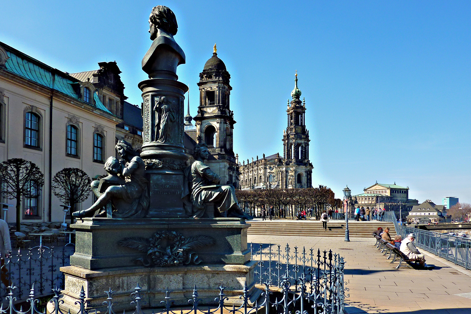 Dresden (22), Brühlsche Terrasse, 21.3.11