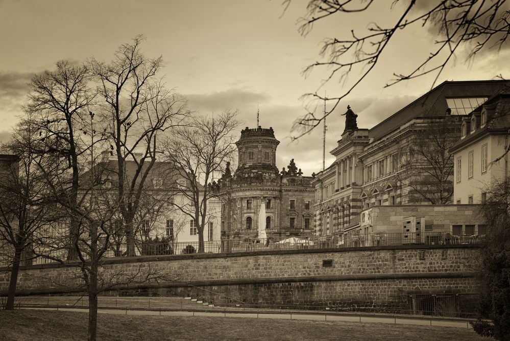 Dresden alte Gemäuer