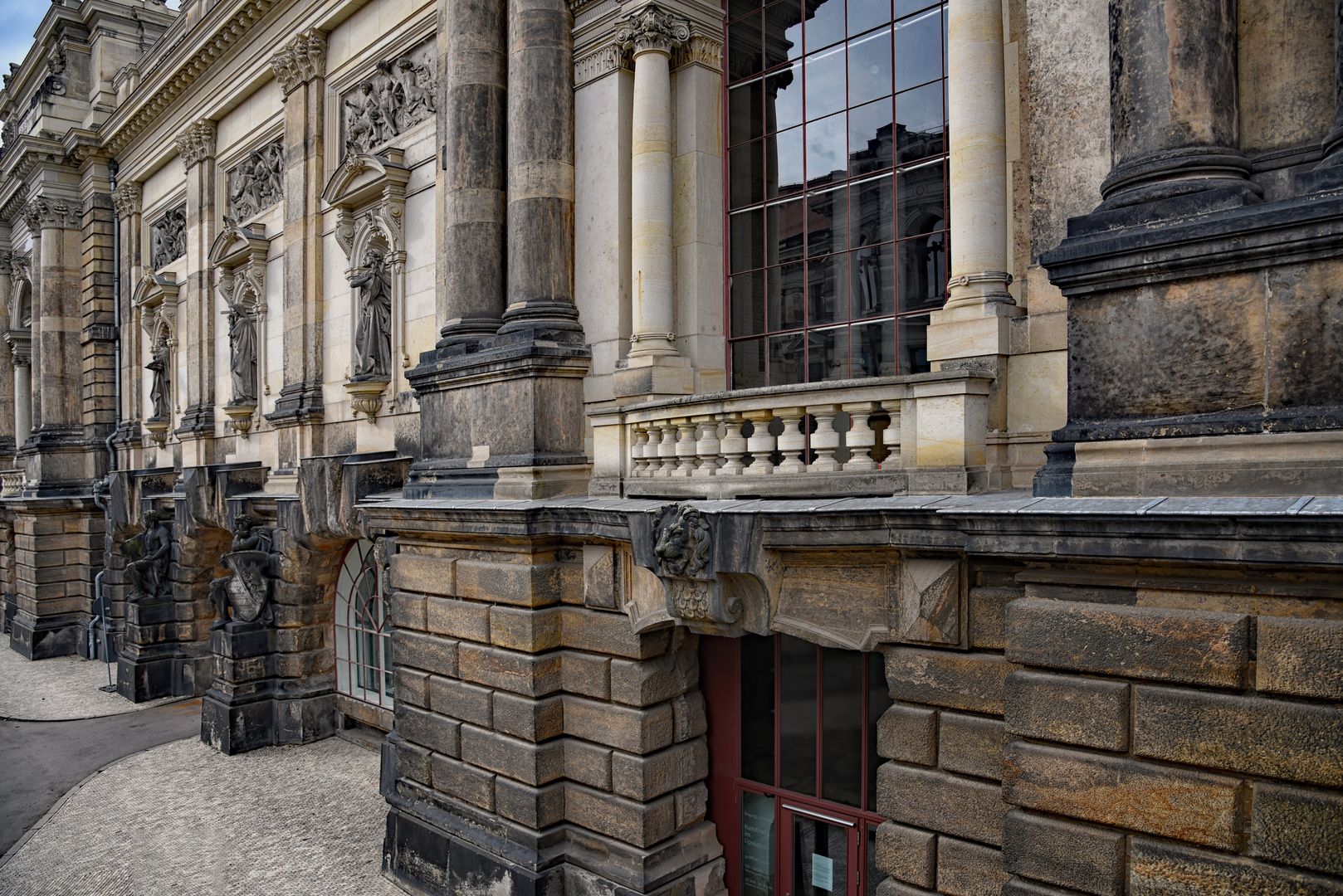 Dresden alte Gemäuer