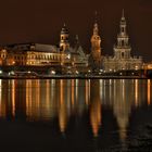 Dresden Altstadt bei Nacht