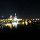 Dresden Altstadt - Nacht-Panorama