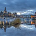 Dresden Altstadt zur blauen Stunde