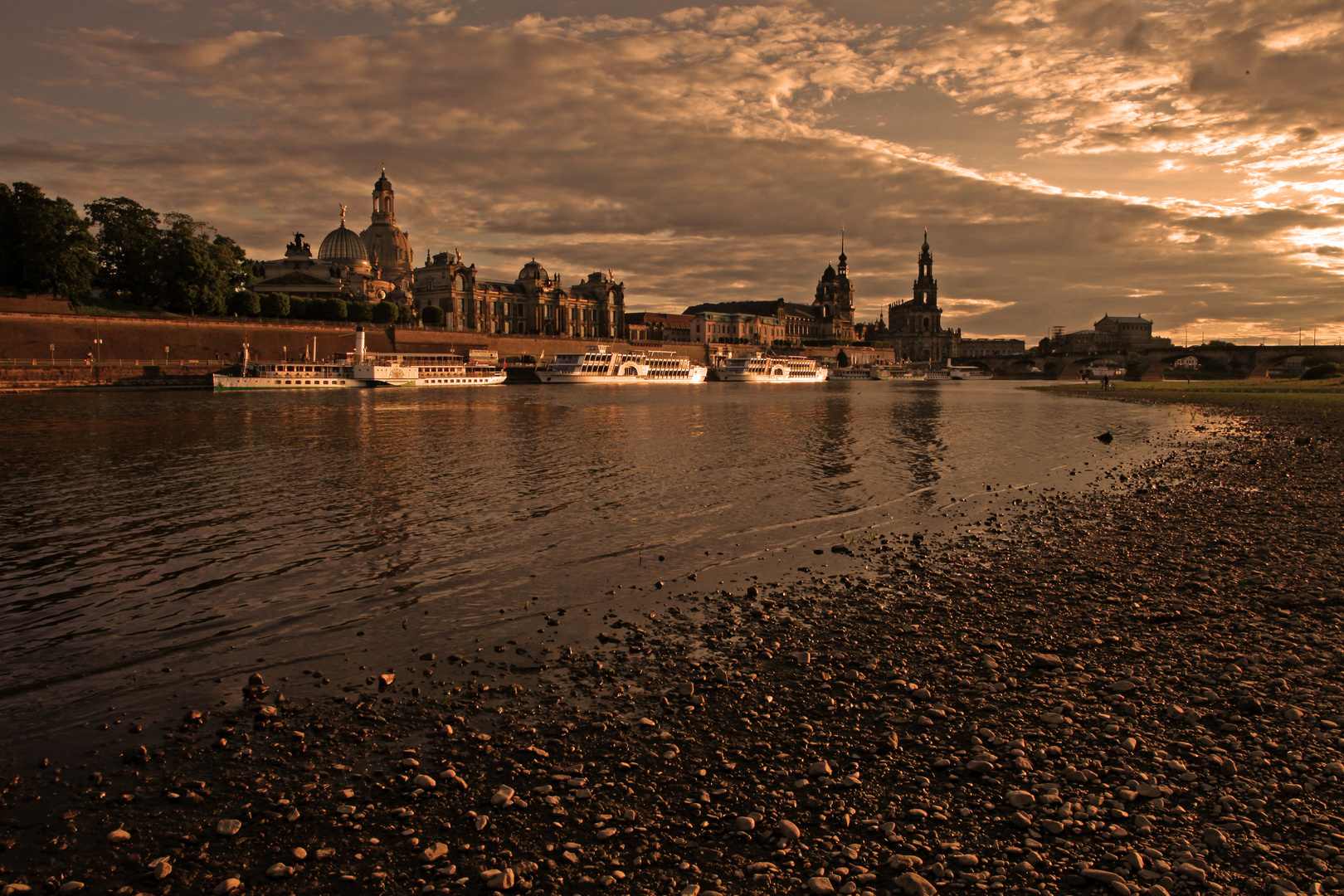 Dresden am Abend