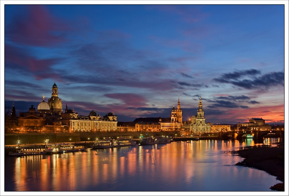 Dresden am Abend