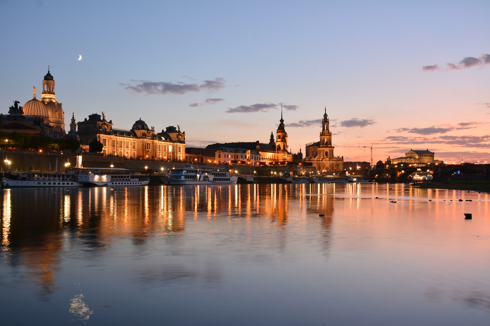 Dresden am Abend