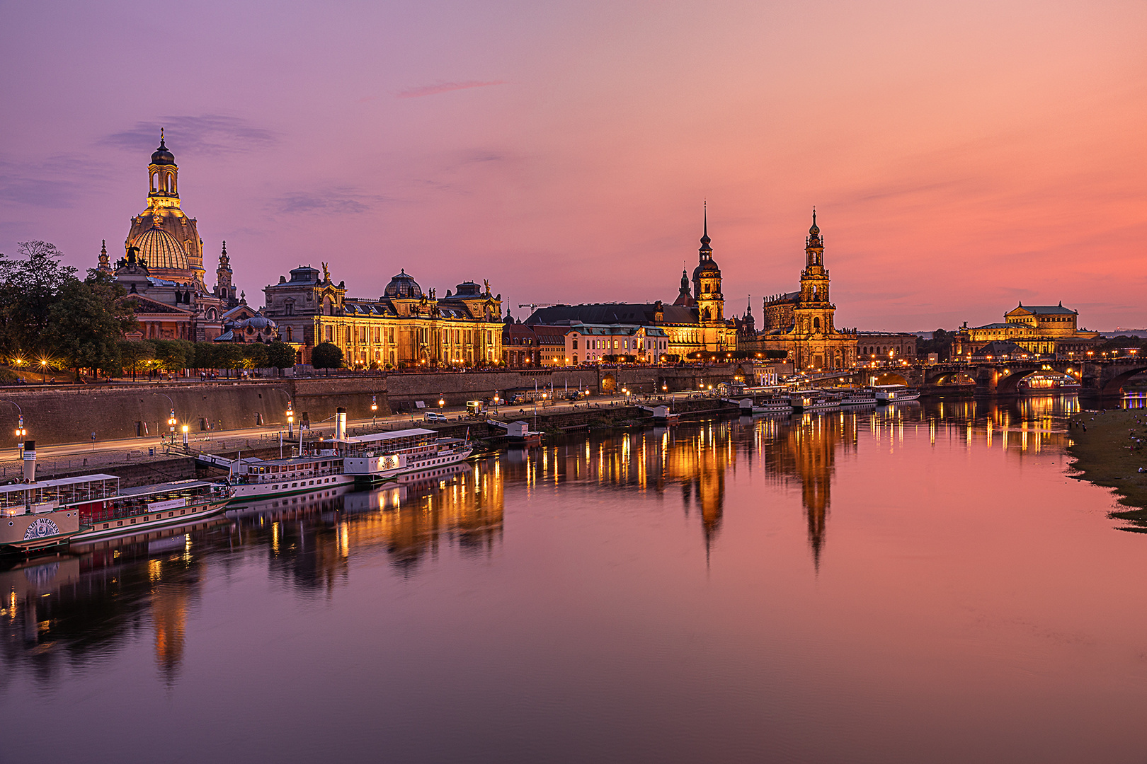 Dresden am Abend