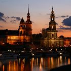 Dresden am Abend -unbeabeitet-