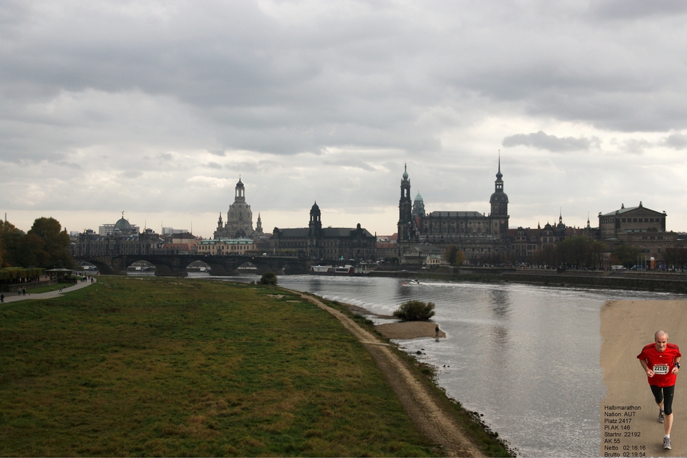 Dresden am MarathonTag