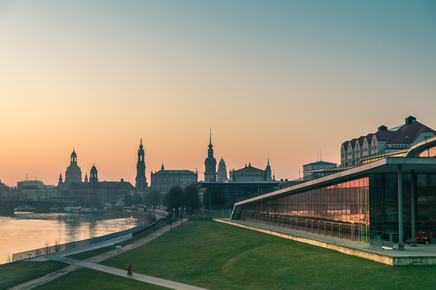 Dresden am Morgen