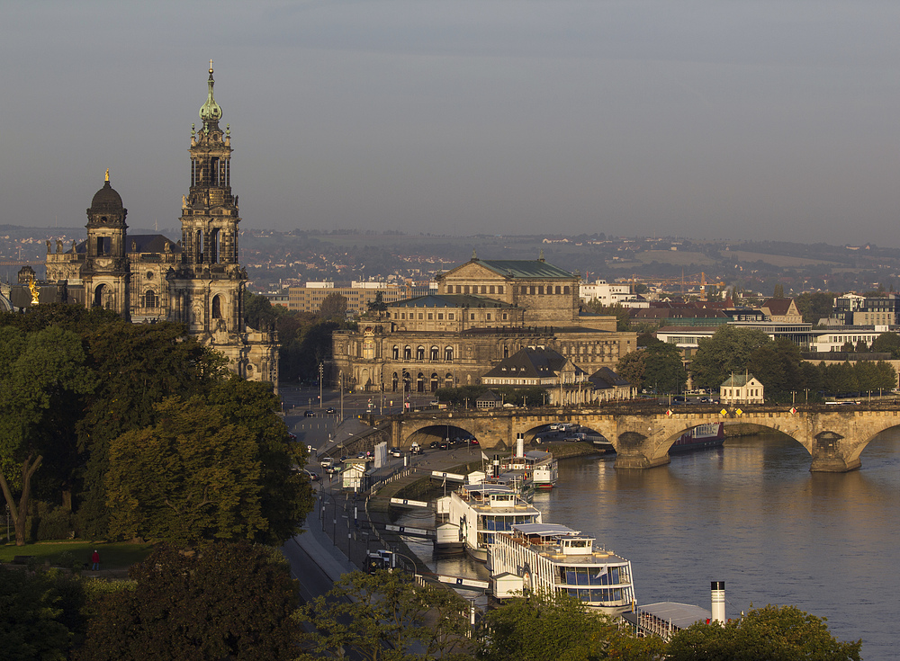 Dresden am Morgen