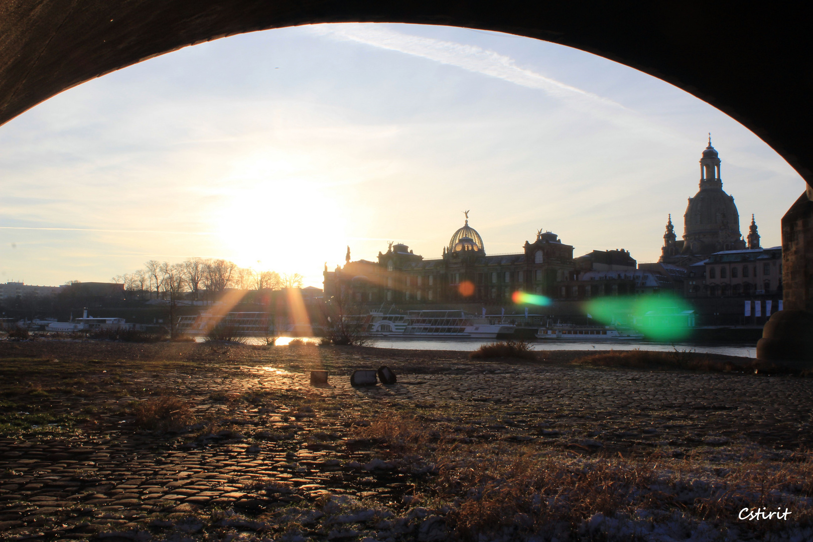 Dresden am Morgen