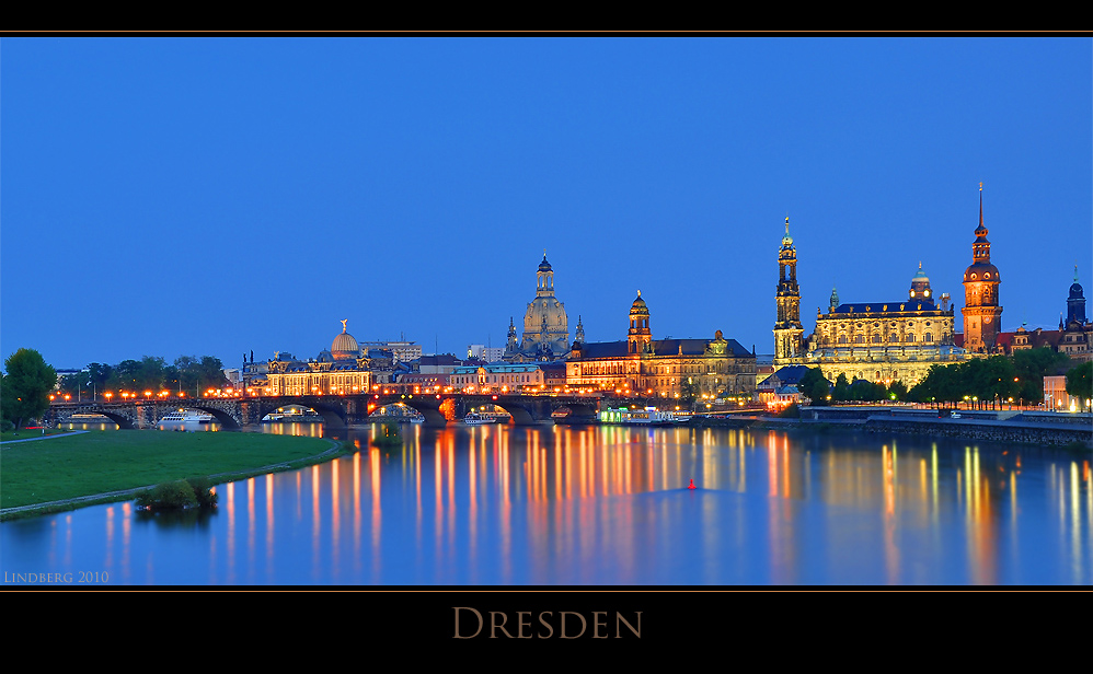 Dresden am späten Abend