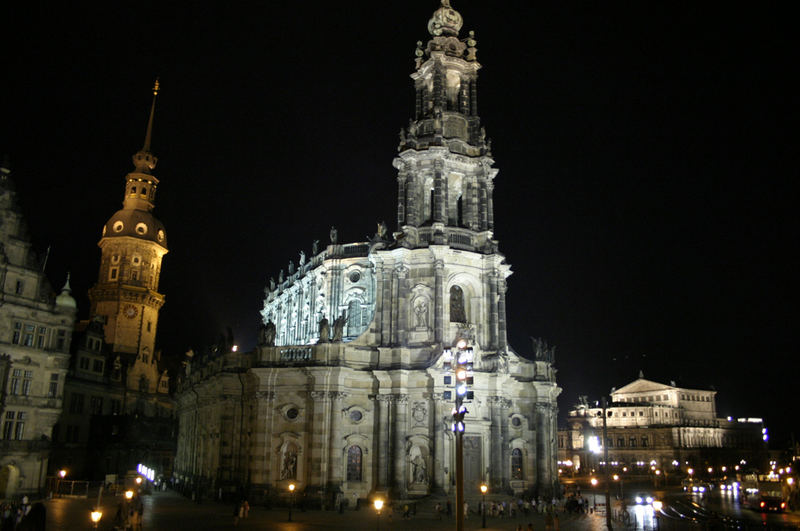 Dresden am späteren Abend