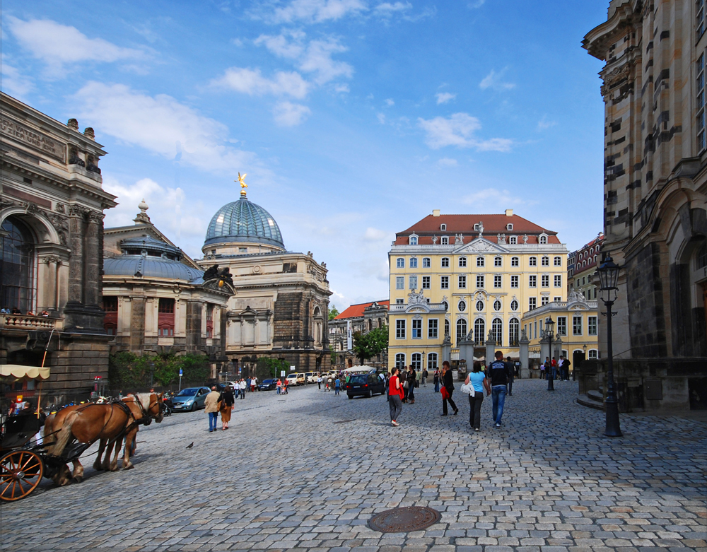 Dresden - an der Frauenkirche