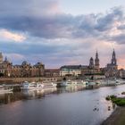 Dresden an einem Sommerabend.