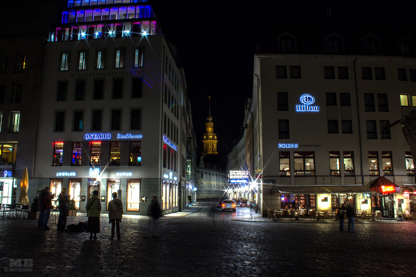 Dresden at night