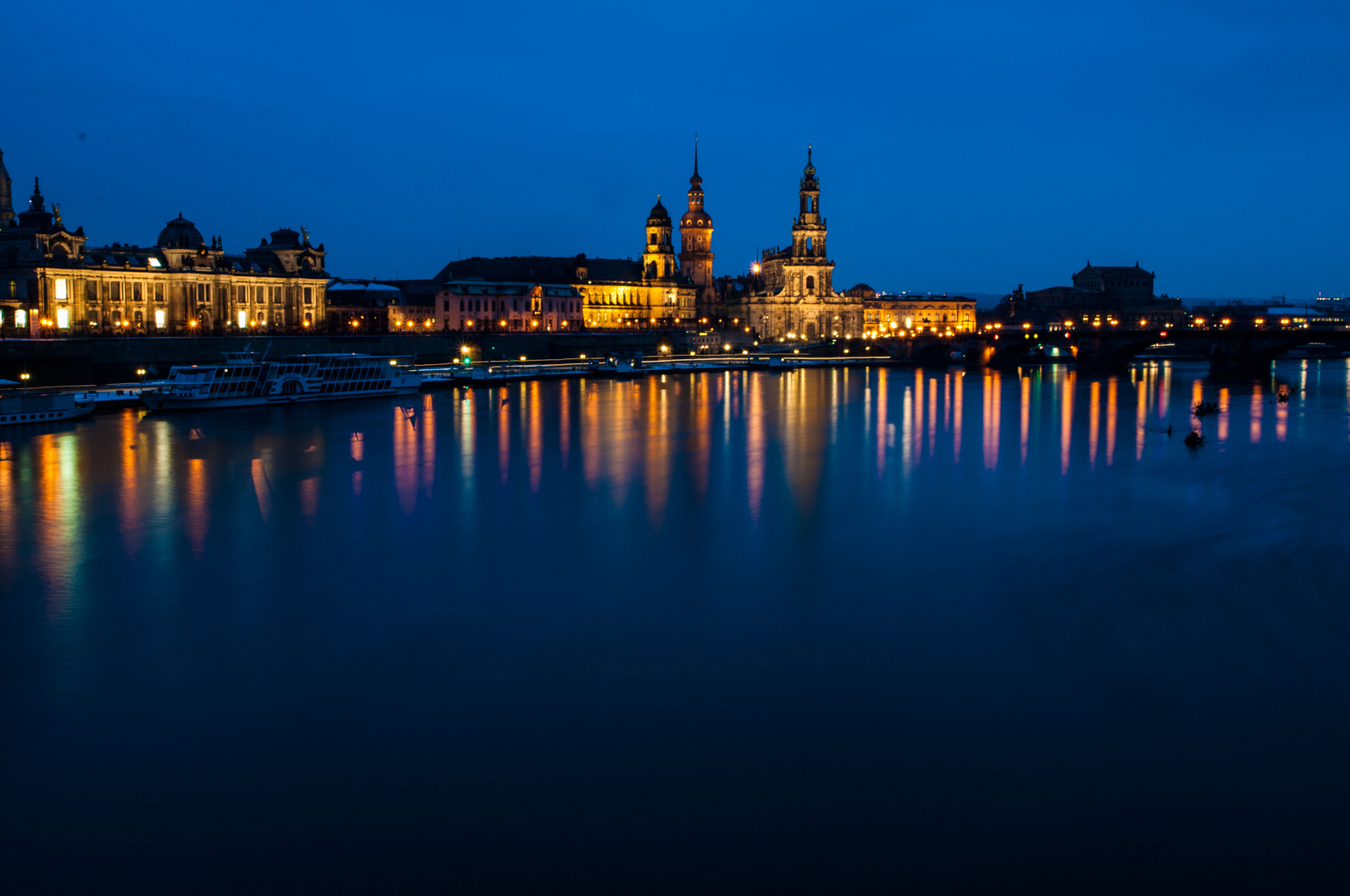 Dresden at night