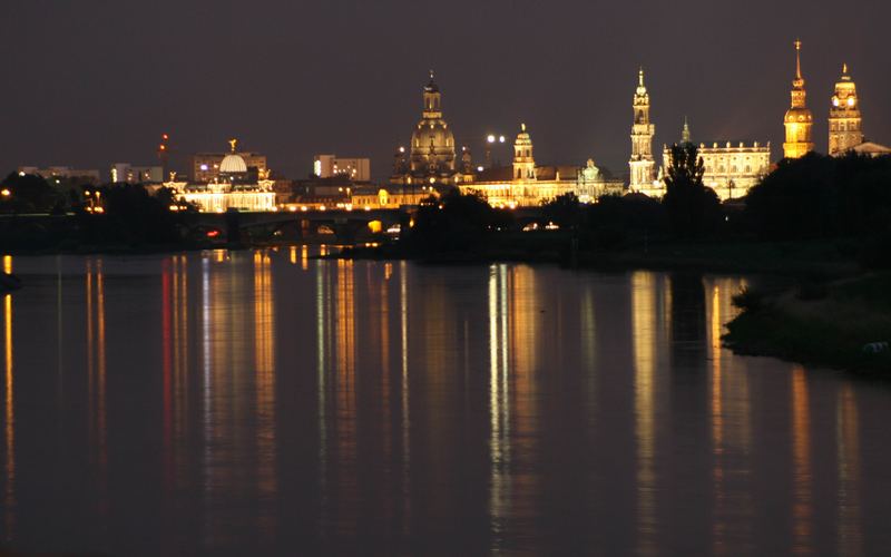 Dresden at night